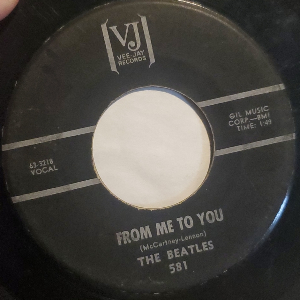 The Beatles From me to you VJ Vee-Jay Records 45